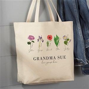Wholesale | 1 pc | Birth Flower Tote Bag