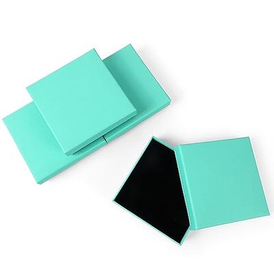 MESHA Jewelry Gift Boxes, 3.5x3.5x1 Inch 20 Pcs Matte Small Gift Box wtih  Lids, Small Cardboard Jewelry Boxes with Cotton Filled and Lids, Jewelry  Box