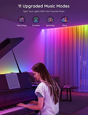 Govee RGBIC LED Strip Lights, 65.6ft Smart LED Lights for Bedroom,  Bluetooth LED Lights APP Control, DIY Multiple Colors on One Line, Color  Changing