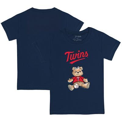 Girls Youth Tiny Turnip Navy Seattle Mariners 2023 Spring Training Fringe T-Shirt Size: Medium