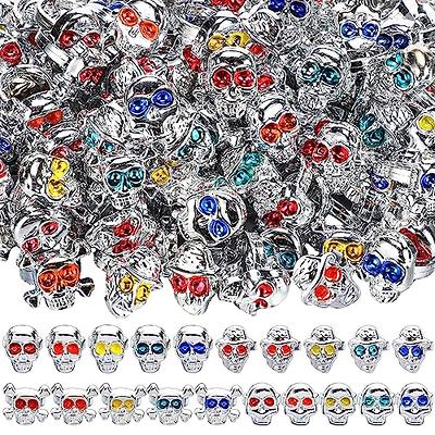 Libima 200 Pcs Halloween Plastic Pirate Rings Bulk, Silver Plastic Skull  Rings Halloween Pirate Party Favors Skeleton Rings Skulls Toys Favors Ring  for Classroom Halloween Parties Treat Bags - Yahoo Shopping