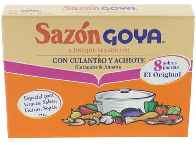 Sazon Goya Seasoning Econo Pak 8 TO 20 Packets 1/2/3 BOXES ALL