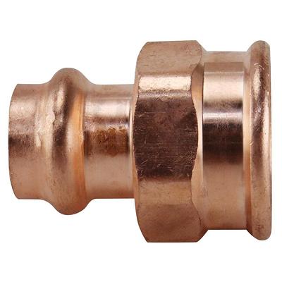 The Plumber's Choice 3/8 in. Copper Male Adapter Fitting with FTG x MIP  Connection (5-Pack) 0038FCMA-5 - The Home Depot