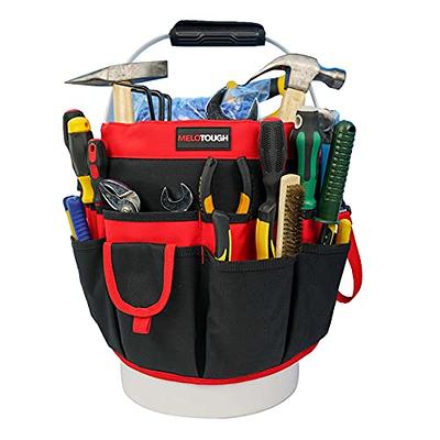 35-pocket 5-gallon bucket tool organizer with