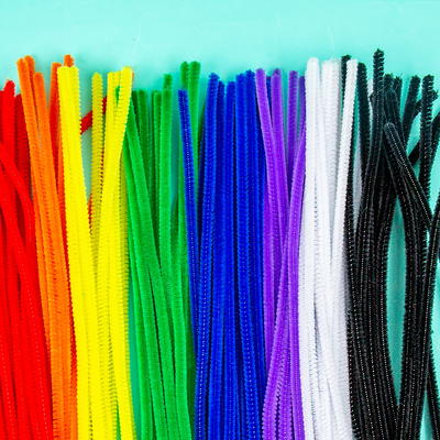 Hello Hobby Rainbow Fuzzy Sticks, 100-Pack - Yahoo Shopping