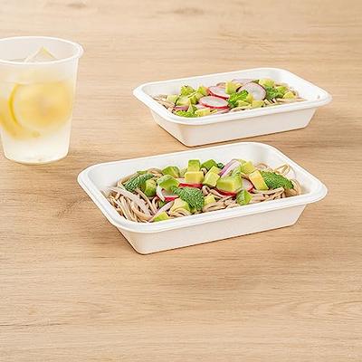 Restaurantware Pulp Safe No PFAS Added 16 Ounce Take Out Containers, 100  Disposable Containers - Lids Sold Separately, Sustainable, White Bagasse  Containers, Microwavable And Freezable, For Take Out - Yahoo Shopping