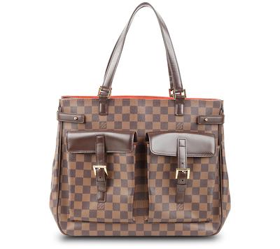 Pre-Owned Louis Vuitton Uzes Damier Ebene Brown - Yahoo Shopping