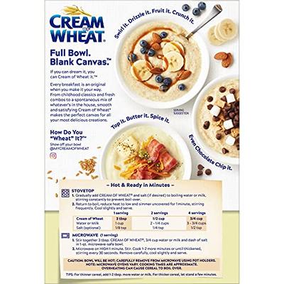 Cream of Wheat Instant Hot Cereal, Maple Brown Sugar, 12.3 Ounce