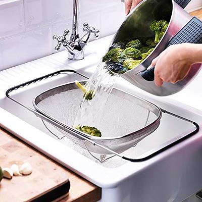  Hemoton Kitchen Rice Washing Basket Fruit Vegetable