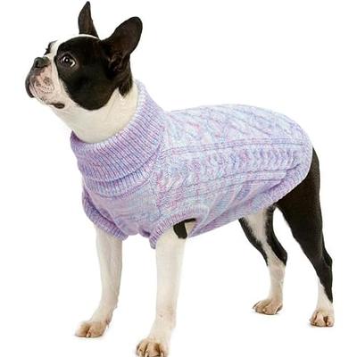 Medium Dog Pullover, Knitted Dog Sweater