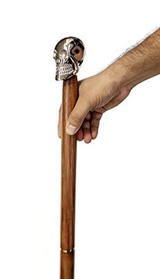Antique Vintage Designer Snake Head Handle Walking Stick/Cane - Brass  Victorian Walking Stick for Men - Premium Wooden Handmade Steampunk Walking