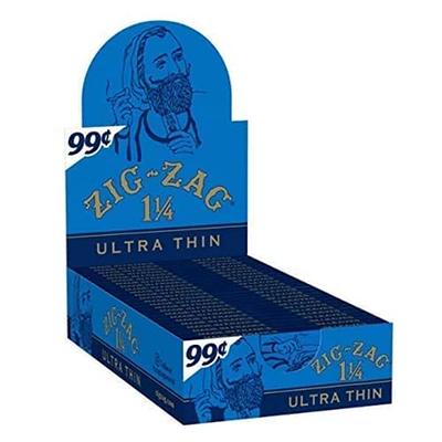 Zig-Zag Rolling Papers 1 1/4 Size Ultra Thin Pre Priced $.99 (10 Booklets)  - Yahoo Shopping