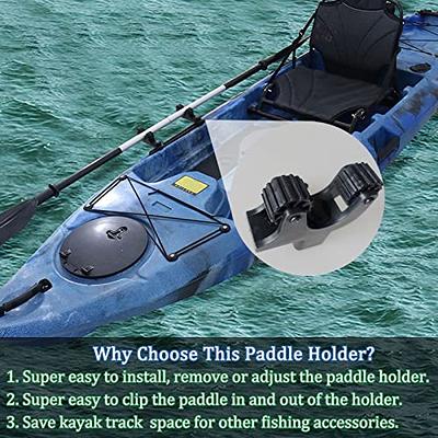 Grebest Kayak Paddle Holder,Strong Load-Bearing Kayak RodOar Holder for  Fishing,Kayak Track Mount Accessories Black - Yahoo Shopping