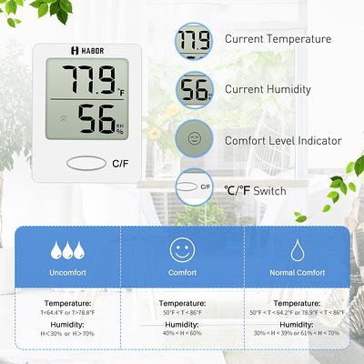 Govee Smart Humidifier H7141 Bundle with Govee Bluetooth Digital Hygrometer Indoor  Thermometer, Room Humidity and Temperature Sensor Gauge with Remote App  Monitoring, Large LCD Display - Yahoo Shopping