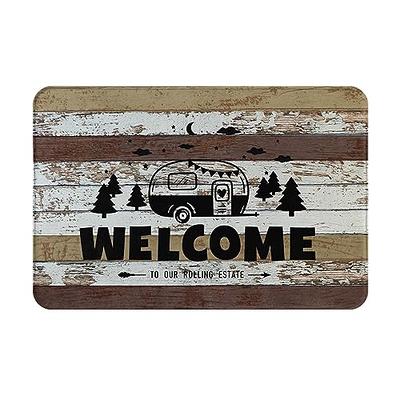 MontVoo-Door Mat Outdoor Indoor Entrance Doormats-Thick Absorbent