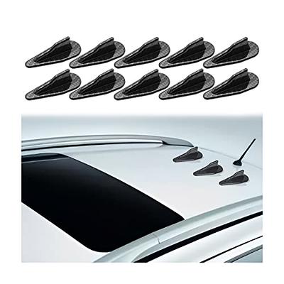 10PCS Car Shark Fin Antenna with Spoiler Wing, Carbon Fiber Diffuser Air  Vortex Generator, Radio Signal Aerial Base for Auto Roof, Vehicle  Accessories Universal for SUV, Truck, Van (Carbon Fiber) - Yahoo