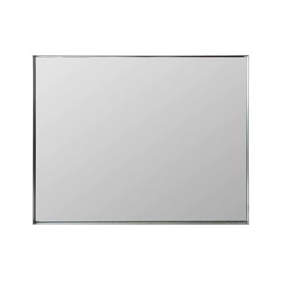 FNEEHY 72 in. W x 36 in. H Large Rectangular Frameless Front & Backlit Dimmable Bathroom Vanity Mirror in Shatterproof Glass, Silver