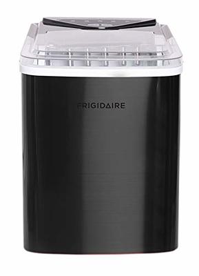 FRIGIDAIRE Gallery Countertop Crunchy Chewable Nugget Ice Maker, 44lbs per  Day, Auto Self Cleaning, 2.0 Gen, Black