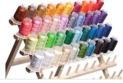 New brothread 8 Spools UV Color Changing Embroidery Machine Thread Kit
