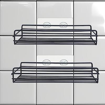 Vmiya Shower Caddy Adhesive Shower Shelf for Inside Shower Basket Rack  Storage, 4 Pack Stainless Steel Shower Organizer with Soap Holder and  Toothbrush Holder for Bathroom,4 Hooks Black - Yahoo Shopping