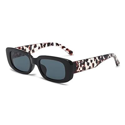 YAMEIZE Retro 90s Small Rectangle Sunglasses for Women Men Vintage UV400 Glasses  Y2K Square Frame Eyewear - Yahoo Shopping