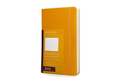 Moleskine 2023 Weekly Notebook Planner, 12M, Large, Orange Yellow, Hard (5  x 8.25) (Calendar)