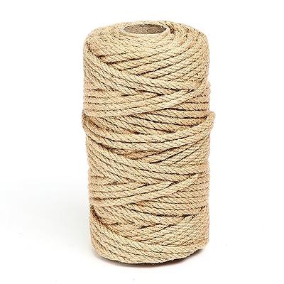 Twisted Manila Rope Jute Rope (1 Inch x 50 Feet) Natural Thick