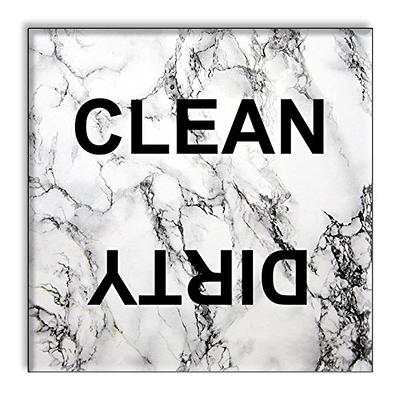 Elegant Clean Dirty Dishwasher Magnet