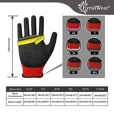 COOLJOB Waterproof Gardening Work Gloves Gifts for Women & Men, Double  Rubber Coated Non-slip Working Gloves Bulk for Garden Yard Gardener Outdoor  Construction Worker, Unisex Blue Small Size 2 Pairs - Yahoo