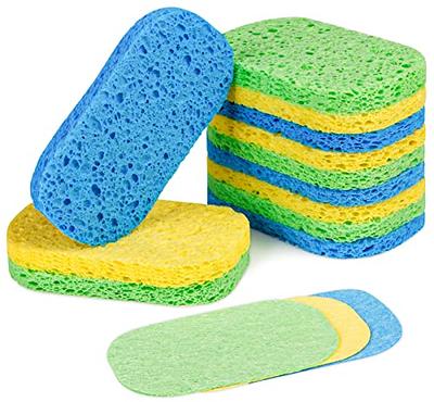 Hsei 200 Pcs Dual Sided Scrub Sponge Multicolor Heavy Duty Dish Sponge for  Kitchen, Dish Scrubber with Scouring Pads Non Scratch Kitchen Sponges Pack  for Cleaning Washing Dishwashing Household Use - Yahoo Shopping