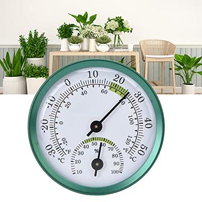 Wall Thermometer, Mini Wall Hanging no Batteries Required Thin