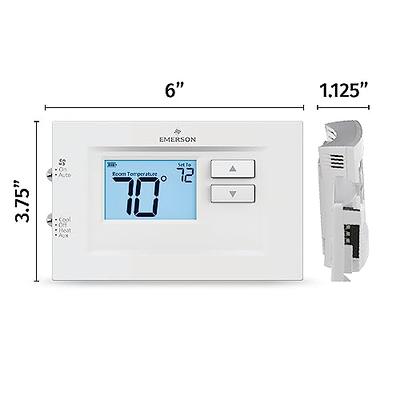 Suuwer Non-Programmable Thermostats for Home 1 Heat/1 Cool