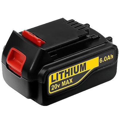 for Black and Decker 20V Battery 5Ah | LB2X4020 Lbxr20 Battery Lithium