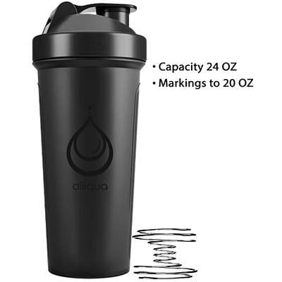 diliqua -4 PACK- 28 oz Shaker Cups for Protein Mixes, BPA-Free