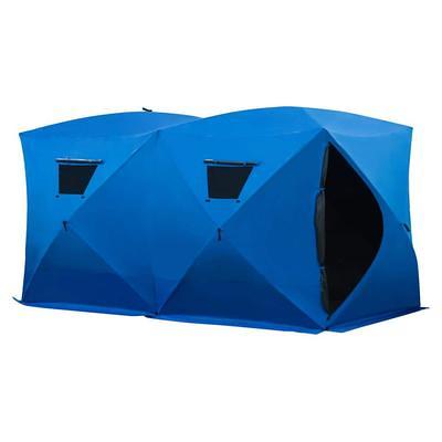 Pop-Up Ice Fishing Tent 2 To 3 Person Portable Ice Shelter with Waterproof  Oxford Fabric for Winter Fishing, Black - Yahoo Shopping