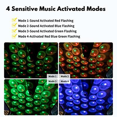 Smart Multicolor USB Car Star Light Projection LED With Music Sync