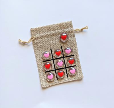 Heart Tic Tac Toe Craft Kit