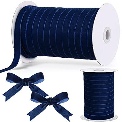 1 in x 10 yards Velvet with Nylon Ribbon Roll Gift Wrapping Supplies