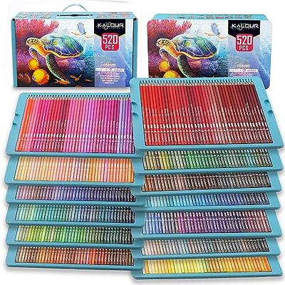  Huhuhero Colored Pencils for Adult Coloring Books, Set of 120  Colors, Soft Core Artist Drawing Pencils, Ideal Coloring Pencils for  Sketching Shading, Art Supplies Gifts for Adults Kids Teens 