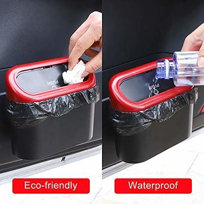 Car Trash Can with Lid Small Car Trash Bin Portable Vehicle Auto Car  Garbage Can Bin Trash Container Fits Cup Holder Console Door Pocket Home  Office