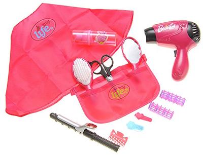 Hapgo Girls Beauty Salon Set Pretend Play Stylist Hair Cutting Kit  Hairdresser Toys with Hair Dryer, Scissors, Barber Apron and Styling  Accessories - Yahoo Shopping