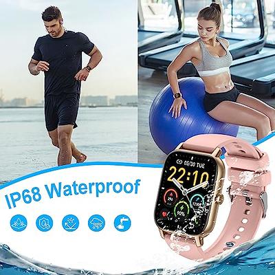 Nerunsa Smart Watch, 1.69 Smartwatch for Men Women IP68 Waterproof, 24  Sport Modes Smartwatches, Fitness Activity Tracker, Heart Rate Sleep  Monitor