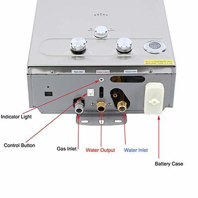 12L Propane Gas Tankless Water Heater