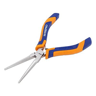 stedi 5-Inch Needle Nose Pliers for Jewelry Making, Chain Nose Pliers with  Precision Non-Serrated Jaws for Jewelry Repair, Bending, Gripping 