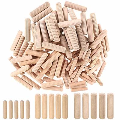 Metal Dowel Pins Wood, Grooved Wooden Pins 8mm