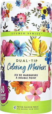 Studio Series Dual-Tip Artist's Markers - Set of 24 by Peter