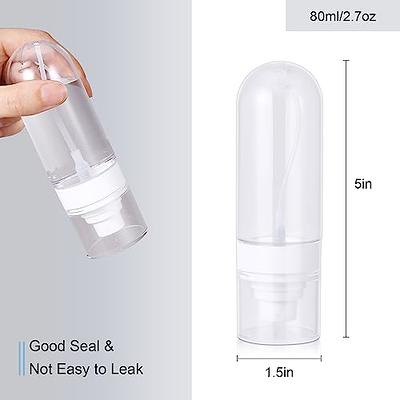 ASEVAT 2.7oz/80ml Travel Size Small Spray Bottle, PETG Empty Fine Mist  Plastic Bottles, Leak Proof Refillable Liquid Containers, Travel Spray  Bottles for Toiletries, Toners, Face, Hair Mist (Clear) - Yahoo Shopping