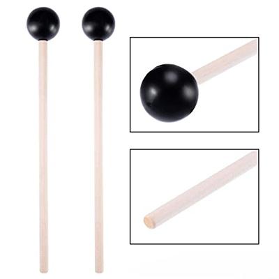 Middle Marimba Stick Mallets Xylophone Glockensplel Mallet with Beech  Handle Percussion Kit Musical Instrument Accessories Mallets for  Professionals