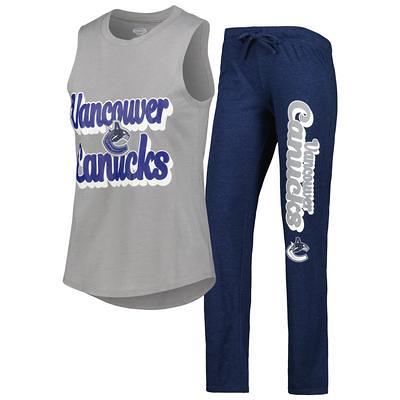 Women's Concepts Sport Navy/Red Atlanta Braves Wordmark Meter Muscle Tank  Top & Pants Sleep Set