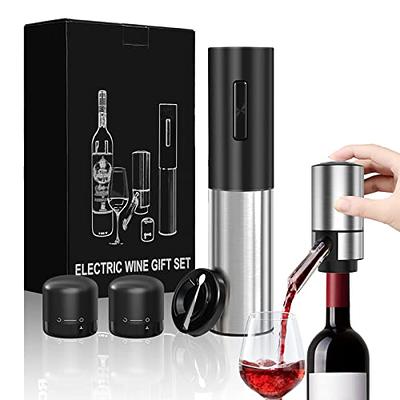 Electric Wine Opener Set Automatic Wine Bottle Opener Rechargeable